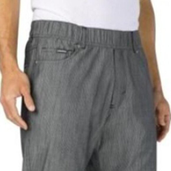 NEW Chef Works Mens Jogger Chef Pants M grey - Picture 2 of 3
